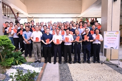 Group photo of Father's Day celebration